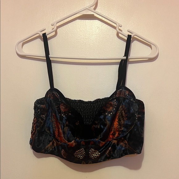 Cora Moon Bird Print Camisole and Slit Skirt Set - Picture 4 of 8